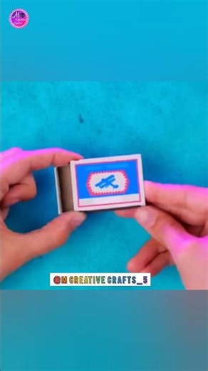 How to gifting ring box with matches box #craft #diy reuse matches box #cretive