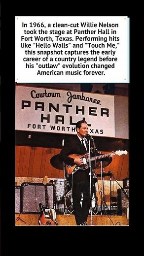 Young Willie Nelson: Live at Panther Hall (1966) 🎸