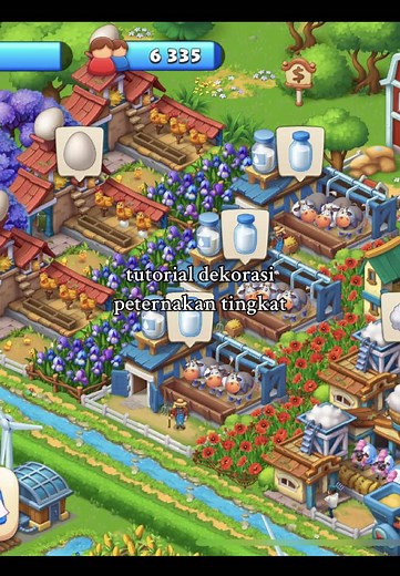 Tutorial Dekorasi Peternakan Tingkat di Township