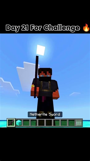 Day:-21 One Subscriber = I Place 1 One Block In Ocean Only World Challenge 🔥 #minecraft #shorts