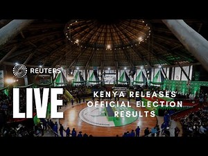 LIVE: Kenya releases official election results