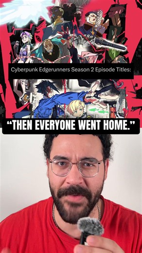 Is this a joke to you? @CD PROJEKT RED #cyberpunk #cyberpunkedgerunners #edgerunners #cdprojektred #anime
