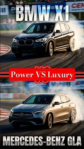 ⚡️ BMW X1 vs Mercedes GLA: Luxury Compacts, Total War! 🏎️💨 #bmw #mercedes