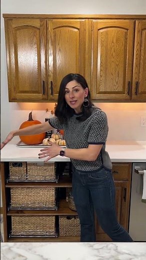 DIY Projects - Wine Fridge Area Becomes Shelf Storage