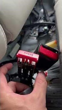 Broken Seat Belt Buckle Fix. Mazda cx-5