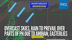 15K views · 462 reactions | Overcast skies and rain will prevail over several parts of the country on Wednesday due to the effects of the northeast monsoon or amihan and the easterlies, said the Philippine Atmospheric, Geophysical, and Astronomical Services Administration. Read more: https://newsinfo.inquirer.net/1920903/weather-for-wednesday-mar-20 | INQUIRER.net | Facebook