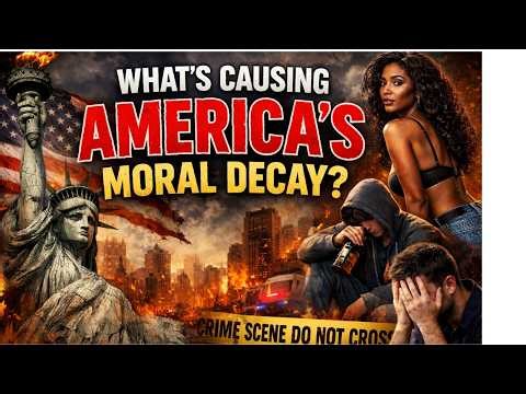 What's Causing AMERICA'S Moral Decay? #jesus