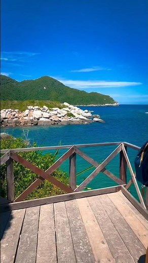 Hiking Tayrona National Park in Santa Marta, Colombia 🇨🇴 #tayronanationalpark #parquetayrona