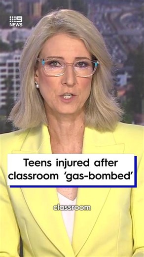 Students say gas drifted through the air vent of a year nine classroom. #9News #ellenbrook #school #ellenbrookseniorcollege #perth #westernaustralia #teargas #pepperspray