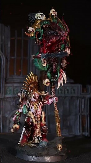 Aztec World Eaters Kitbash #fogofgore #grimdark #kitbash
