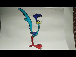 How to Draw Road Runner | Easy Tutorial for beginners | Road Runner Drawing