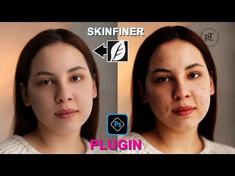 How to Install and Retouch Skin with SkinFiner Plugin in Photoshop