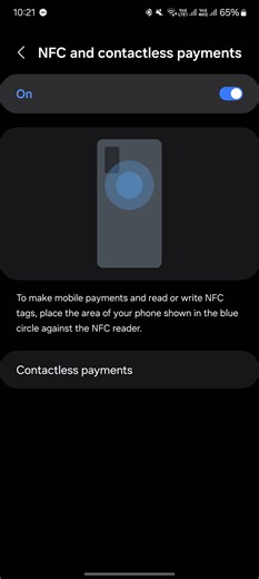 Missing Tap-and-Pay functionality in Samsung Wallet on Galaxy M55s 5G