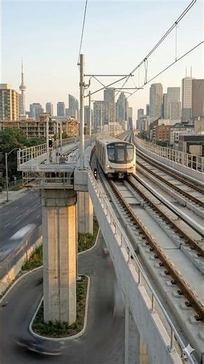 Building an Entire Metro Railway Line in 30 Seconds | Satisfying Construction Timelapse #shorts