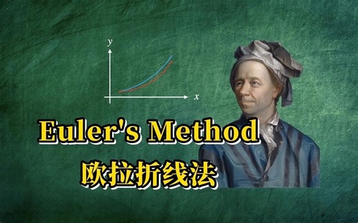 【AP微积分】编程求解微分方程：Euler’s Method 欧拉折线法