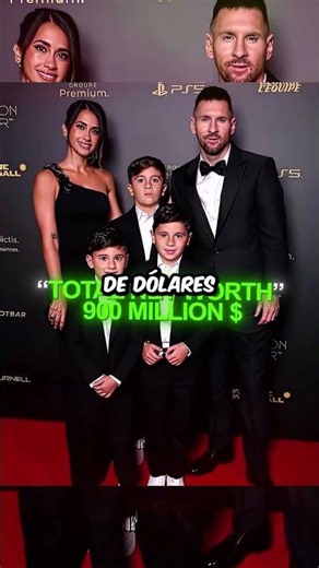 Patrimonio neto Familia Ronaldo vs Familia Messi 🤯🥶