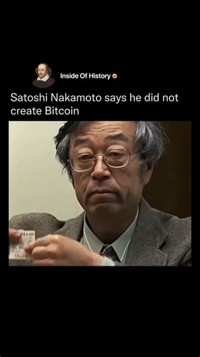 Inside Of History | In 2014, Dorian S Nakamoto, a Japanese-American man from Los Angeles, was named by Newsweek as the mysterious creator of bitcoin, Satoshi... | Instagram