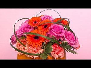 Pink and Orange Pumpkin