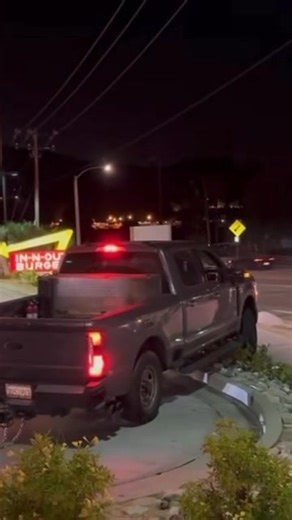 TURD hauling two vehicles gets stuck going through the drive thru at In and Out Burger. | Insufferable Turds