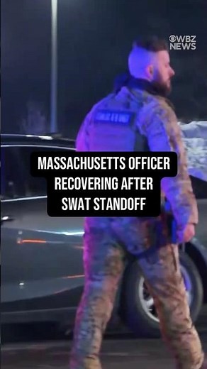 Massachusetts officer recovering after SWAT standoff
