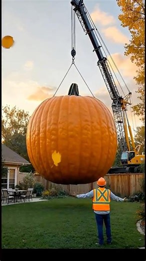 Turning a Giant Pumpkin🎃 Into a Halloween Tiny House🏠