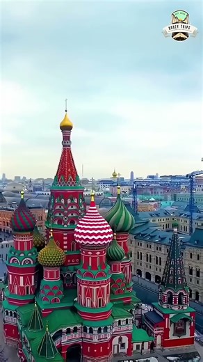 Moscow’s Main Attractions at a Glance | Red Square, Kremlin, St. Basil’s Cathedral & More | #shorts