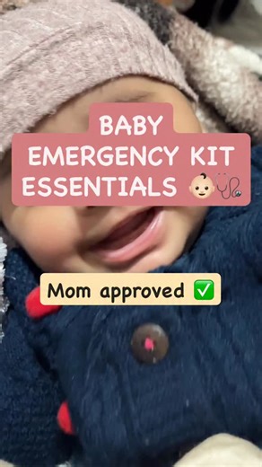 Jashvika Kundu on Instagram: "5 Must-Haves in Your Baby’s Emergency Medical Kit 🚑 1️⃣ Nasal Saline Spray Helps clear blocked noses and makes breathing easier during colds. 2️⃣ Paracetamol Syrup For fever and mild pain relief—use only the doctor-recommended dose. 3️⃣ Thermometer To accurately check your baby’s temperature and monitor fever. 4️⃣ Anti Colic Medicine Eases gas, tummy discomfort, and excessive crying. 5️⃣ Coconut Oil Safe for minor cuts, dry skin, and small wounds—natural and gentle