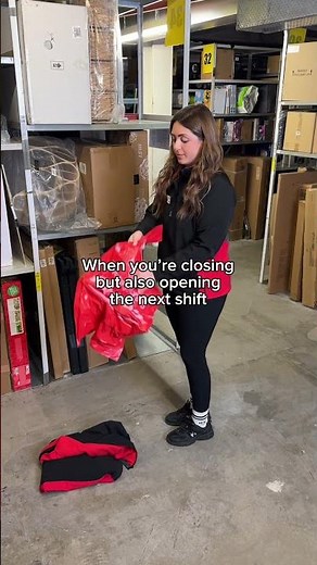 POV: You're on open and closing shift