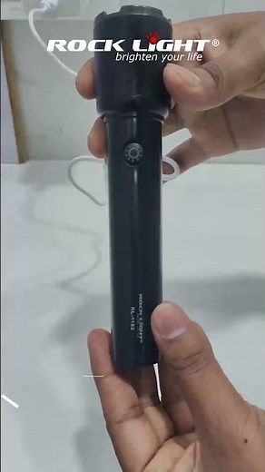 Rocklight Hand Torch – Bright, Durable & Always Ready 🔦