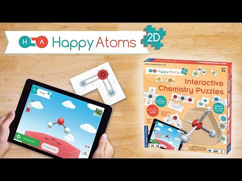 Happy Atoms 2D: Interactive Chemistry Puzzle Product Trailer