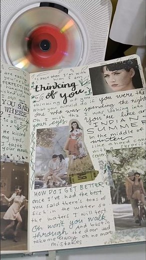 Katy Perry Thinking Of You Lyrics Journal