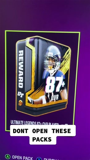 Trash packs #madden #madden23 #nfl #sports #xbox #ultimateteam #ultimatelegends