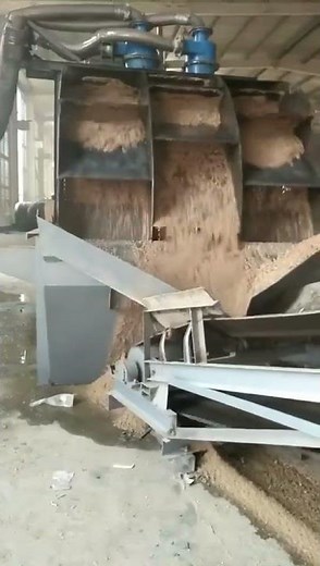 Wheel Sand Washing Machine in Action | Smooth Operation & Happy Client!