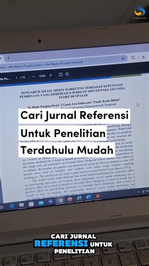 Cari Jurnal Referensi Skripsi Mudah