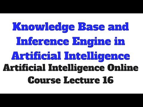 Knowledge Base and Inference Engine in Artificial Intelligence # Online Course Lecture 17