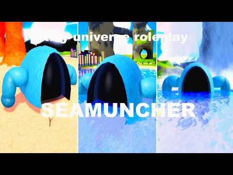 How to get SEAMUNCHER BADGE + SEA MUNCHER MORPH in TINY UNIVERSE ROLEPLAY TUR NEW MAP UPDATE ROBLOX