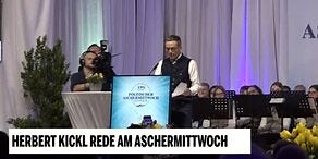 Herbert Kickl Rede am Aschermittwoch
