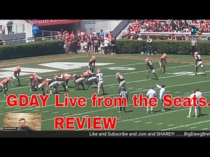 G-Day 2025 Live on field Plays straight from the Game.