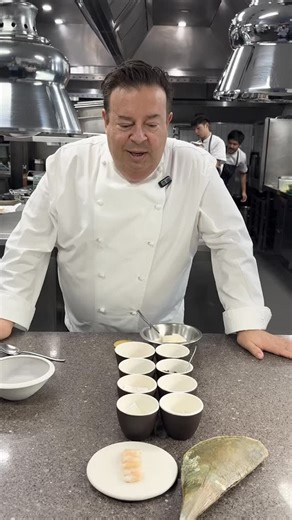 Stories of Quay: Razorfish Penshell clam. Executive Chef Peter Gilmore creates a delicate composition capturing the purity and depth of the sea - Razorfish Penshell clam from @australianrazorfish, pearl meat from the Northern Territory, and Aquna Gold Murray cod roe from the Riverina. Layered with oyster cream, aged brown rice vinegar, and liquorice kombu. ⠀⠀⠀⠀⠀⠀⠀⠀⠀ Found on our Quay Experience menu for a limited time #Quay #QuayRestaurant | Quay Restaurant