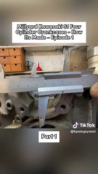How Millyard Crafts a Kawasaki S1 Four Cylinder Engine