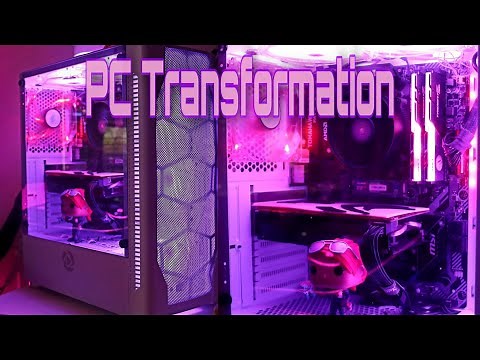 My PC Transformation - Inplay Meteor 03 Chassis | White CHEAP FIND PC Build
