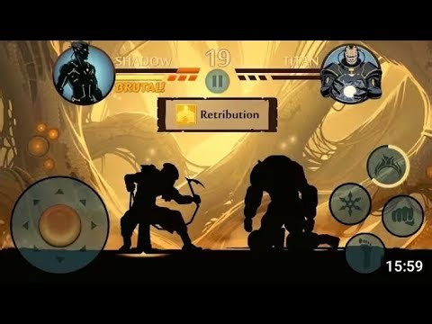 Shadow Fight 2 ||TITAN FINAL BOSS - Eclipse Mode °Android Gameplay °