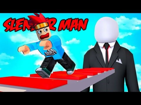 ESCAPE SLENDER MAN OBBY PARKOUR ! Full Walkthrough