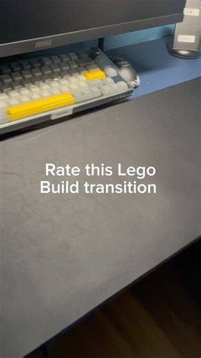 Rate this Lego build transition #lego #minecraft #shorts #legomoc #legominecraft