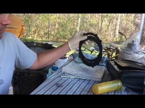 TH200-4R rebuild: Installing The Gear Train and Air Checking the Clutches