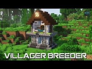 Building A VILLAGER BREEDER In Minecraft TUTORIAL