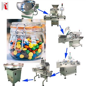 [Hot Item] Fully Automatic Tablet Capsule Packing Counting Machine Counter Bottling Counting Line