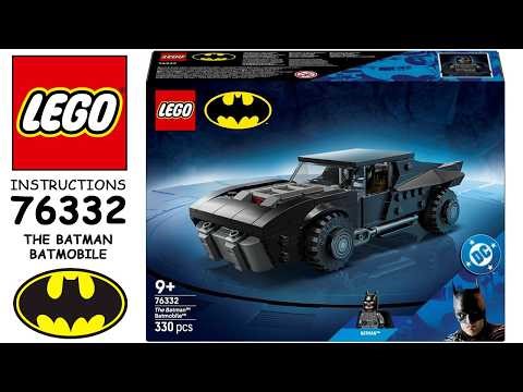 How to build LEGO Speed Champions 76332 - The Batman Batmobile (Step-by-Step Tutorial)