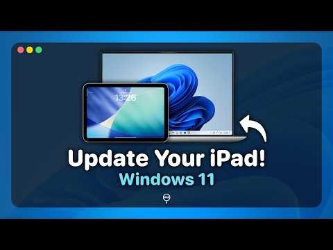 How To Update Your iPad Using Windows 11 | Step By Step