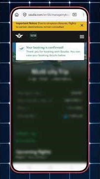 How to Check Saudi Airline Ticket Status | Saudi Ticket Check Kaise Kare